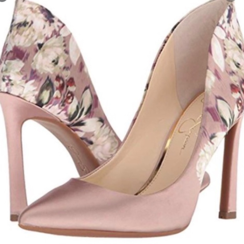 Jessica Simpson Floral Parma Pumps